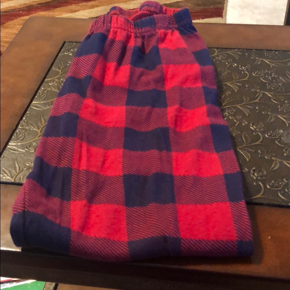 Kid’s plaid pajama pants